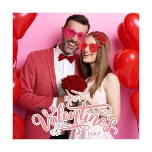 24 piezas de diadema con lentejuelas de corazón y gafas de_7