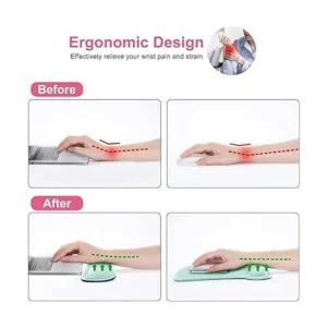 MOSISO Soporte de reposamuñecas para mouse pad y teclado_3
