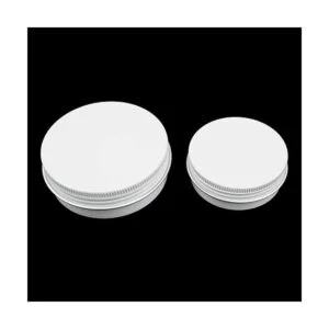 32 piezas de tapa de rosca redonda de aluminio latas de_2