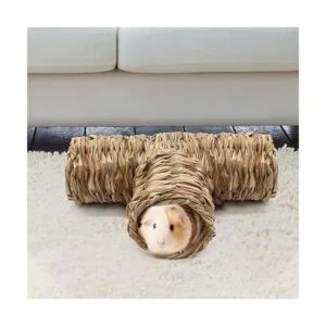 BWOGUE Túnel de hierba de hámster juguete Natures_5