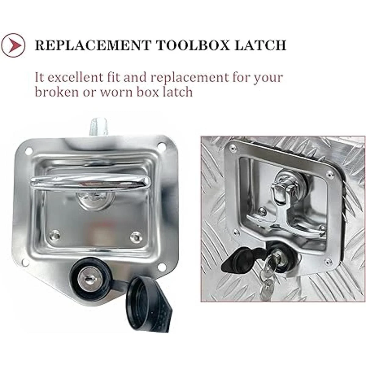 L8815 Caja de herramientas con pestillo de mango en T con_3