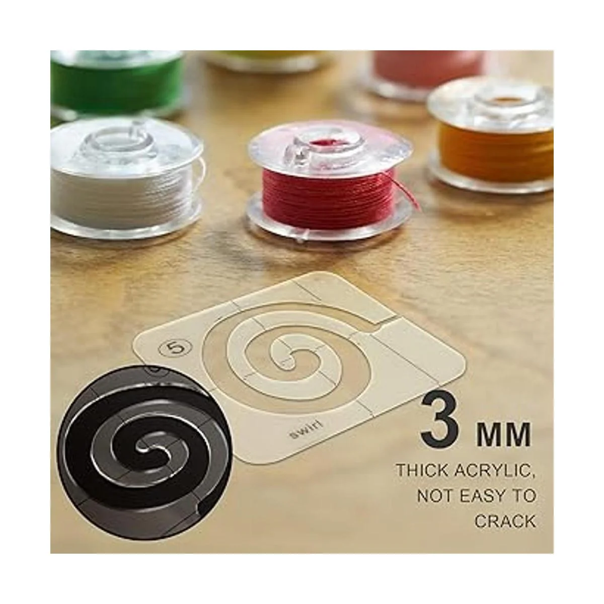 Juego de 12 plantillas de acolchado de movimiento libre_5