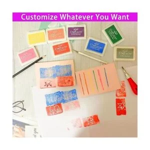 WerkWeit 12 piezas Bloques de tallado de goma con_6