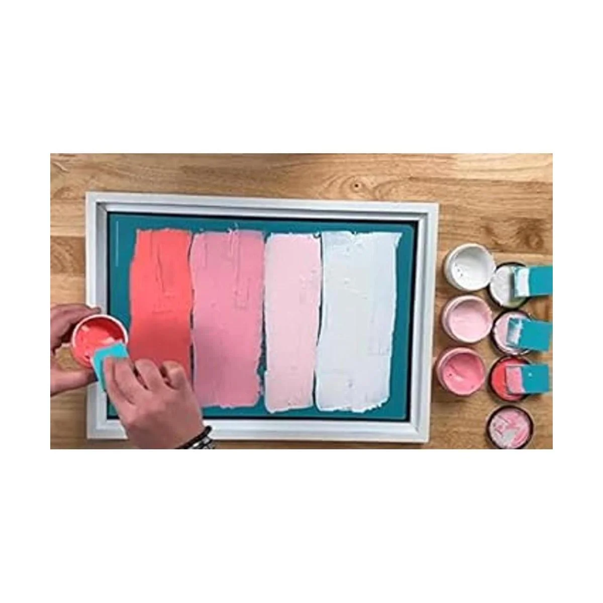 JAJADO Juego de 6 botellas de tinta de pasta de tiza de_2