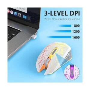 VersionTECH. Mouse inalámbrico para juegos ratones_3