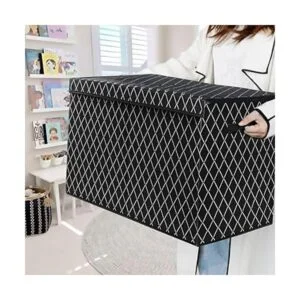 Baúl de juguetes para niños con tapa abatible caja de_4