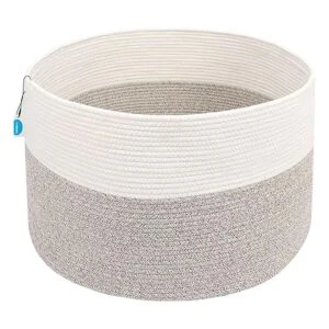 Casaphoria Canasta decorativa extragrande de 22 x 14_2