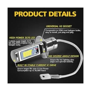 AUXLIGHT H11 H10 9006 5202 2504 H7 Focos LED antiniebla_4