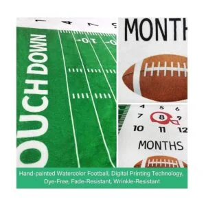 Manta mensual para bebé niño manta para el mes del_7