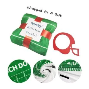 Manta mensual para bebé niño manta para el mes del_3