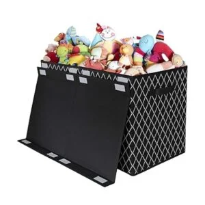 Baúl de juguetes para niños con tapa abatible caja de_2