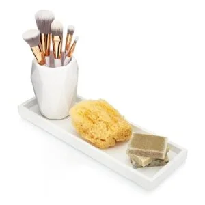 Essentra Home Bandeja de tocador de baño de lujo color_3