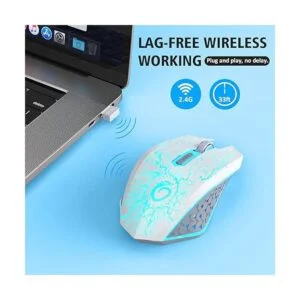 VersionTECH. Mouse inalámbrico para juegos ratones_2