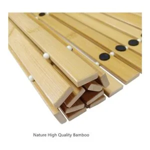 HJJKKH Tapete de baño de bambú antideslizante de bambú_3