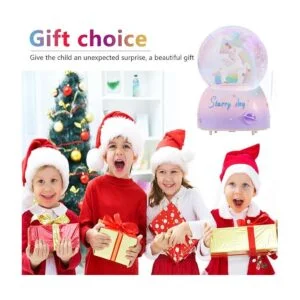 Sethruki Unicorn Music Snowball caja de música de 3.94_7