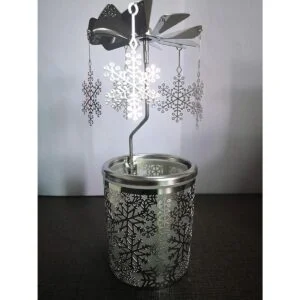 Portavelas giratorio de carrusel de ángel portavelas_3