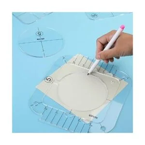 Juego de 12 plantillas de acolchado de movimiento libre_7