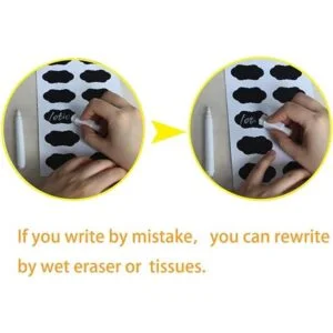 ZMYBCPACK Paquete de 24 tarros de plástico ámbar con_5