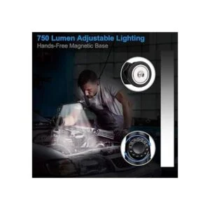 ORHOMELIFE Luz de trabajo LED recargable linterna LED_5