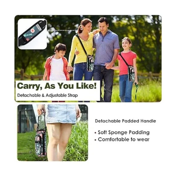 Nuovoware Water Bottle Carrier Bag Bottle Pouch Holder_3