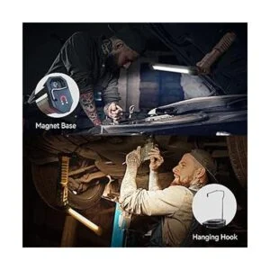 Durapower Luz de trabajo mecánica LED recargable de 800_5