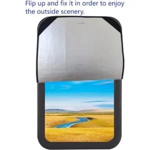 Funda para ventana de puerta de caravana tela opaca para_3