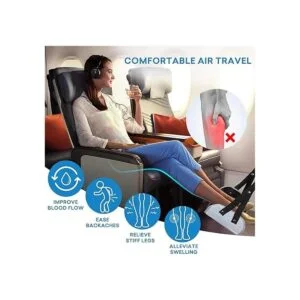 TIPKITS Reposapiés de avión con cómoda base sin choques_2