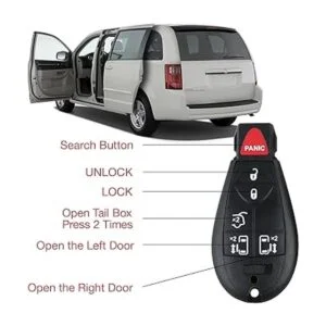 Llave de control remoto de entrada sin llave de coche de_4