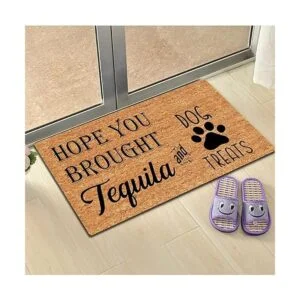 Alfombra de bienvenida para interiores con decoración de_3