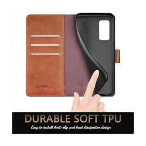 SUANPOT TMobile Revvl VV Plus 5G con bloqueo RFID funda_5