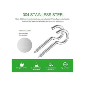 Ganchos de acero inoxidable 304 ganchos de metal ganchos_4