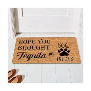 Alfombra de bienvenida para interiores con decoración de_4