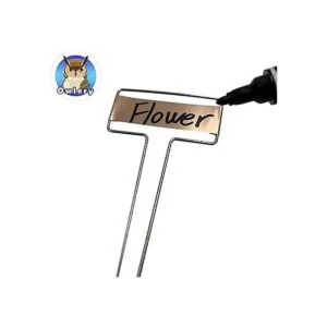 Owlery Etiquetas de metal para plantas 10.0 x 2.6 in_4