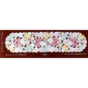 Camino de mesa con flores de primavera cutwork bordado_6