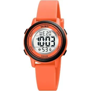 Gosasa Reloj de pulsera para niños con luz LED de silicona_3