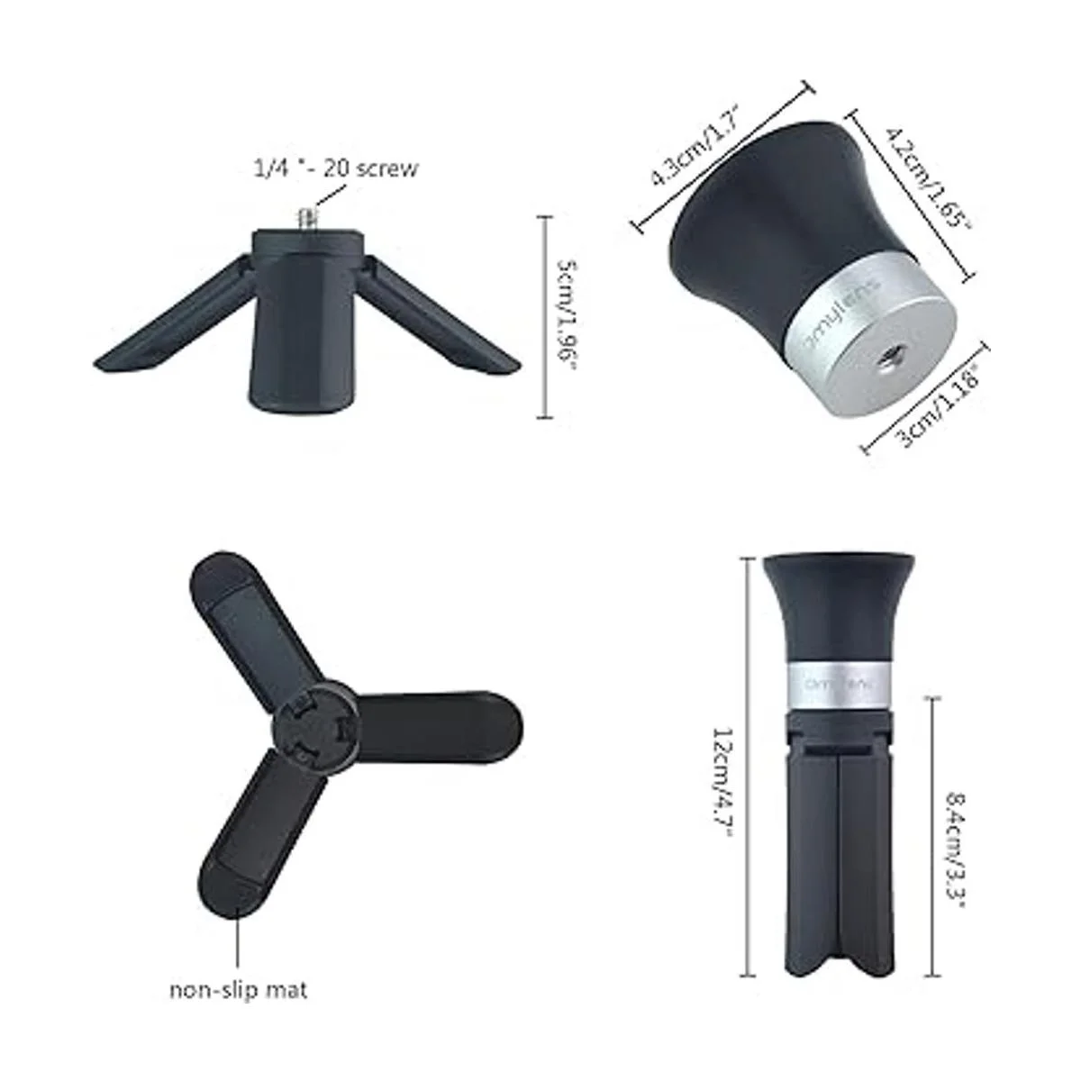 Soporte de bolas de lente para fotografía. Soporte de bola_2