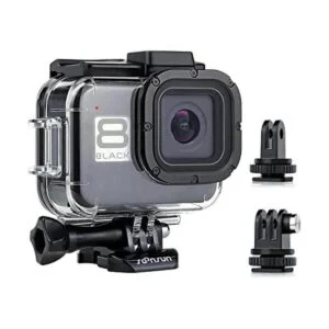SOONSUN Carcasa impermeable para GoPro Hero 8 Negro doble_1