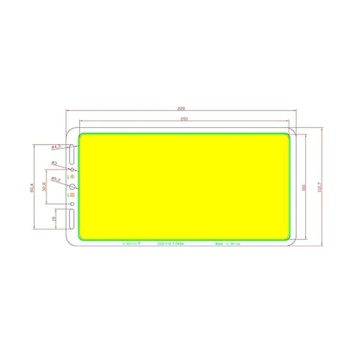 Ubrand Panel de luz LED COB de 12 V CC ultrabrillante con_2