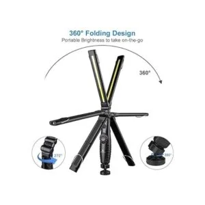 ORHOMELIFE Luz de trabajo LED recargable linterna LED_2