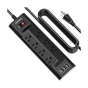 SUPERDANNY Barra de alimentación con protección contra_1