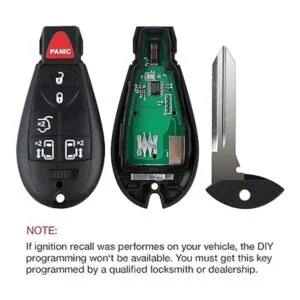 Llave de control remoto de entrada sin llave de coche de_6