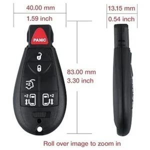 Llave de control remoto de entrada sin llave de coche de_3