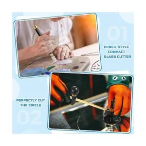 Juego de 6 herramientas de corte de vidrio incluye_5