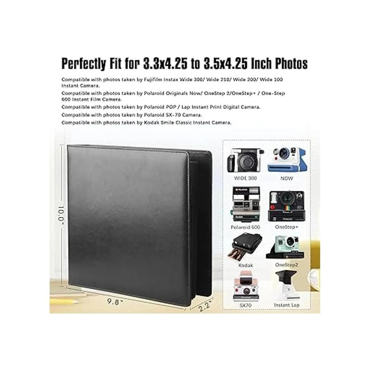 lbum de fotos de 192 bolsillos para cámara Fujifilm_2