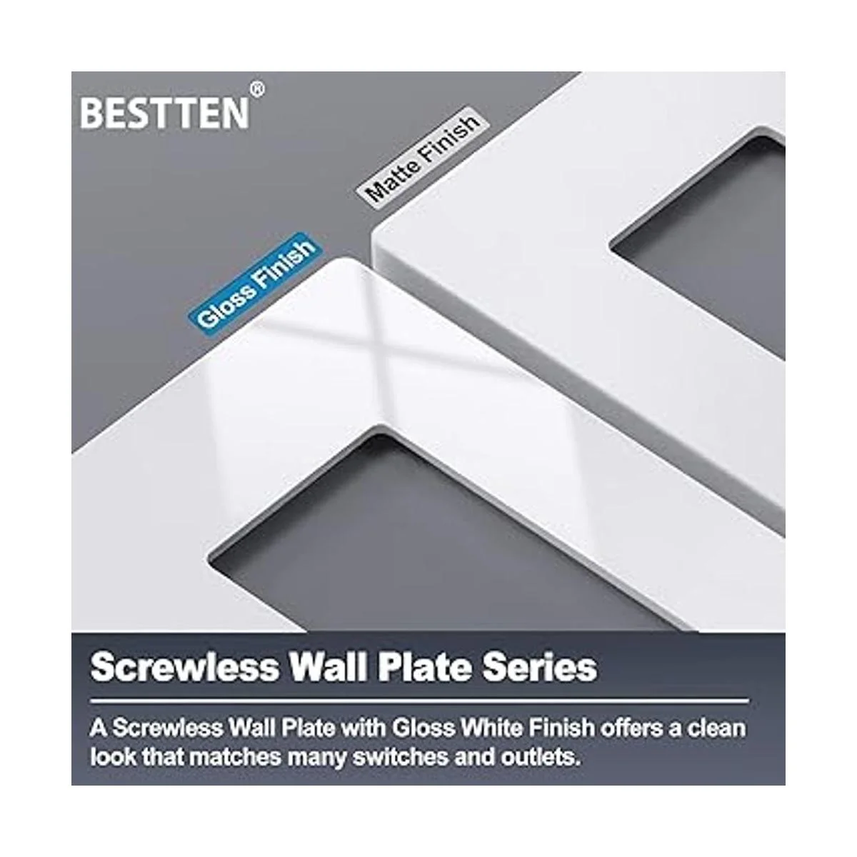 BESTTEN Placa de pared sin tornillos de 6 bandas_6