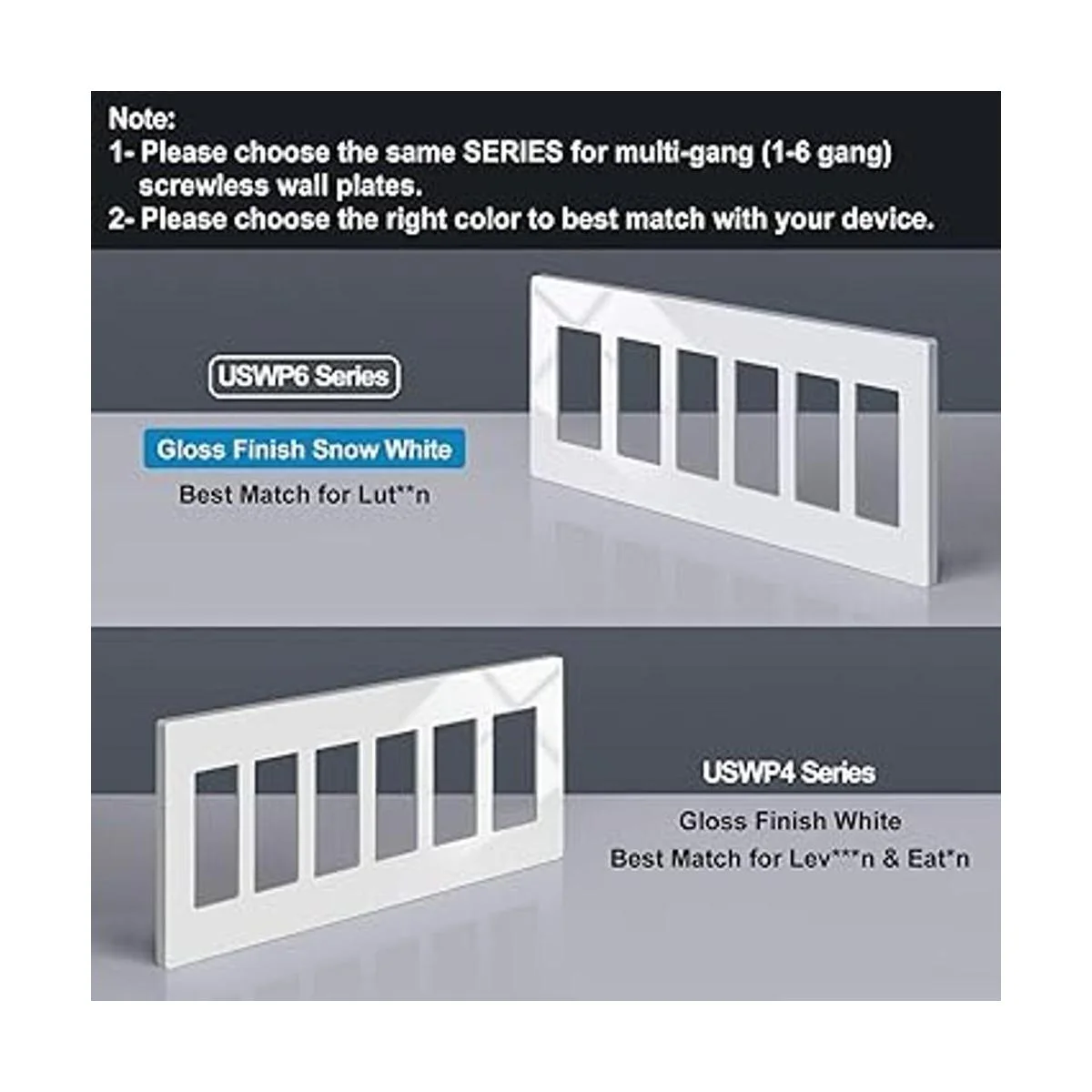 BESTTEN Placa de pared sin tornillos de 6 bandas_5