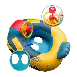 Flotador de piscina para bebé diseño de coche lindo para_5