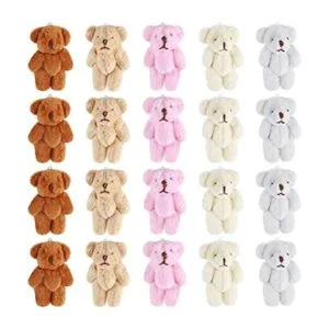 20 piezas de pequeños osos de peluche pequeños de peluche_1