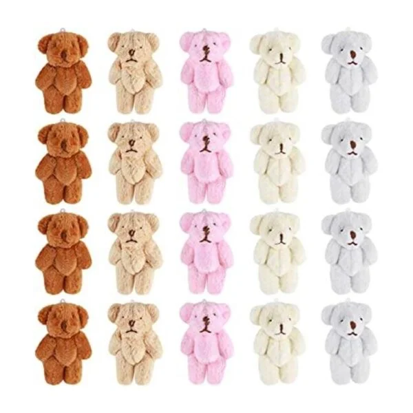 20 piezas de pequeños osos de peluche pequeños de peluche_1