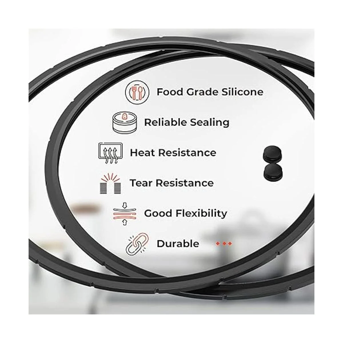 09924 Anillo de sellado de latas de presión y tapón de_2